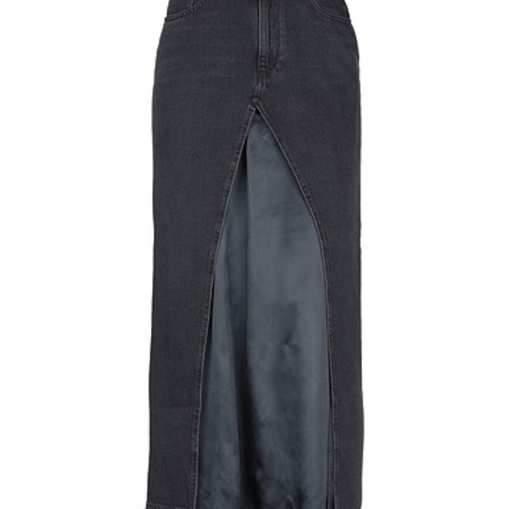 MM6 MAISON MARGIELA DENIM MAXI SKIRT - Picture 2 of 2